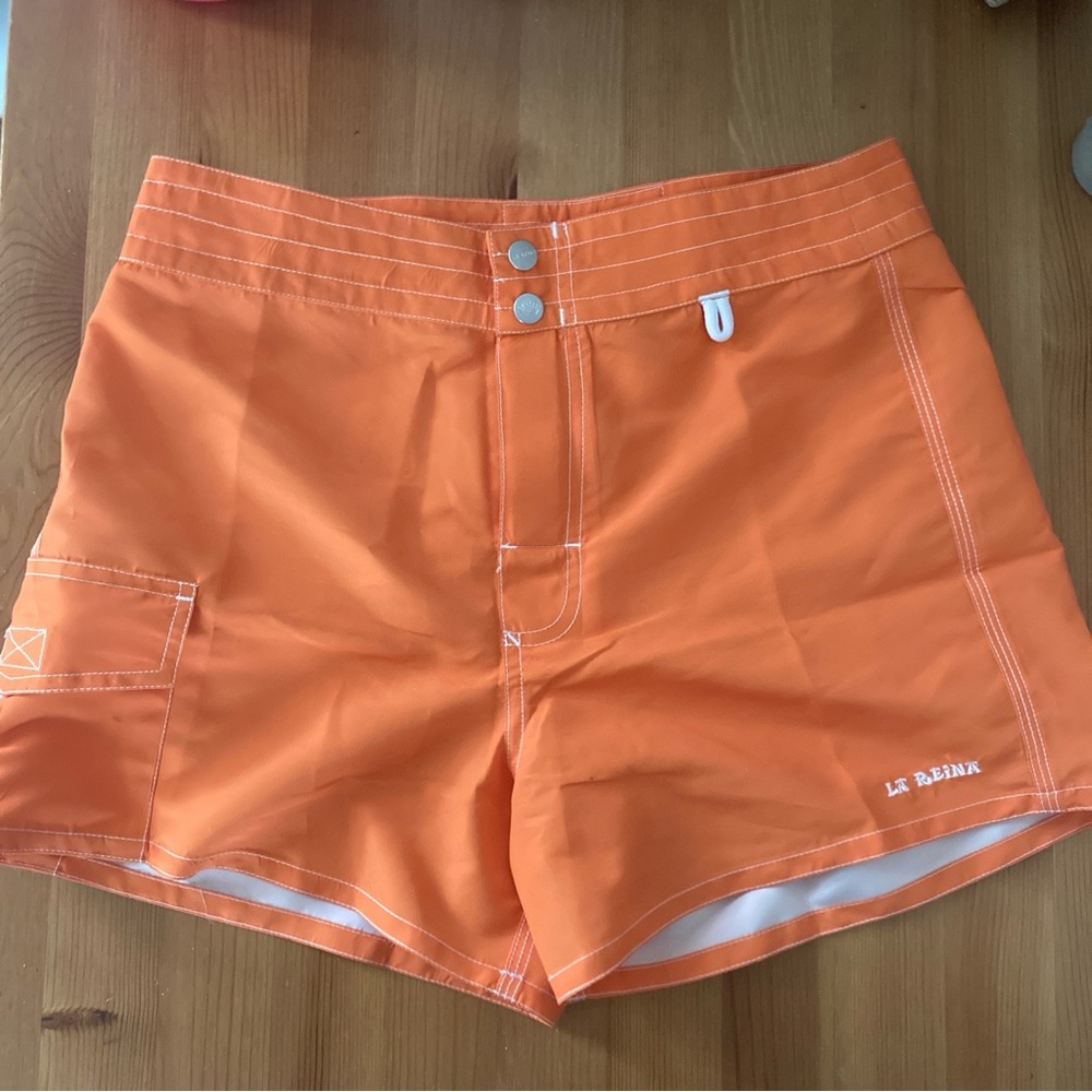 New Women’s La Reina Boardshorts - Swim - Surf - Orange / Mandarina - XS